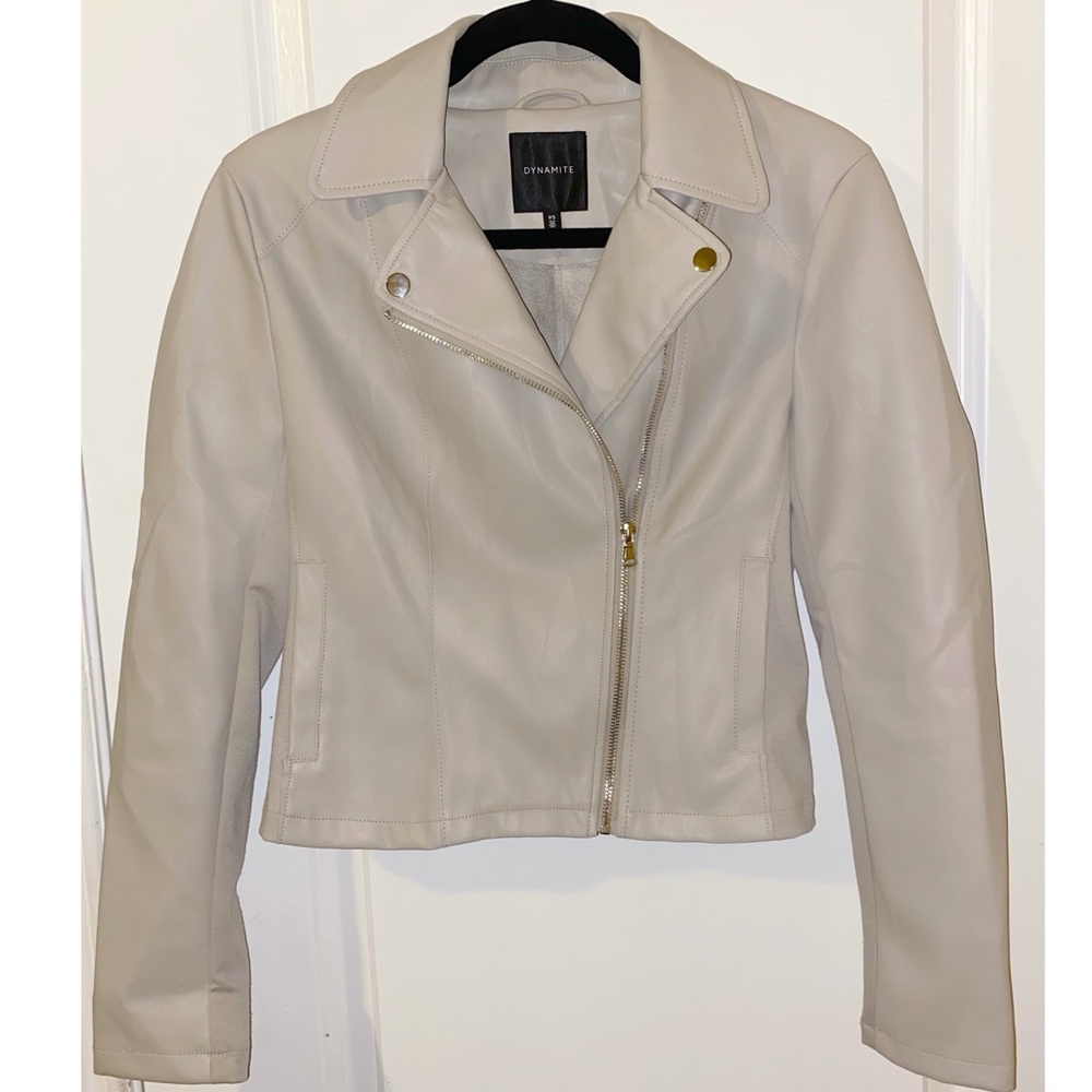 Dynamite Faux leather jacket